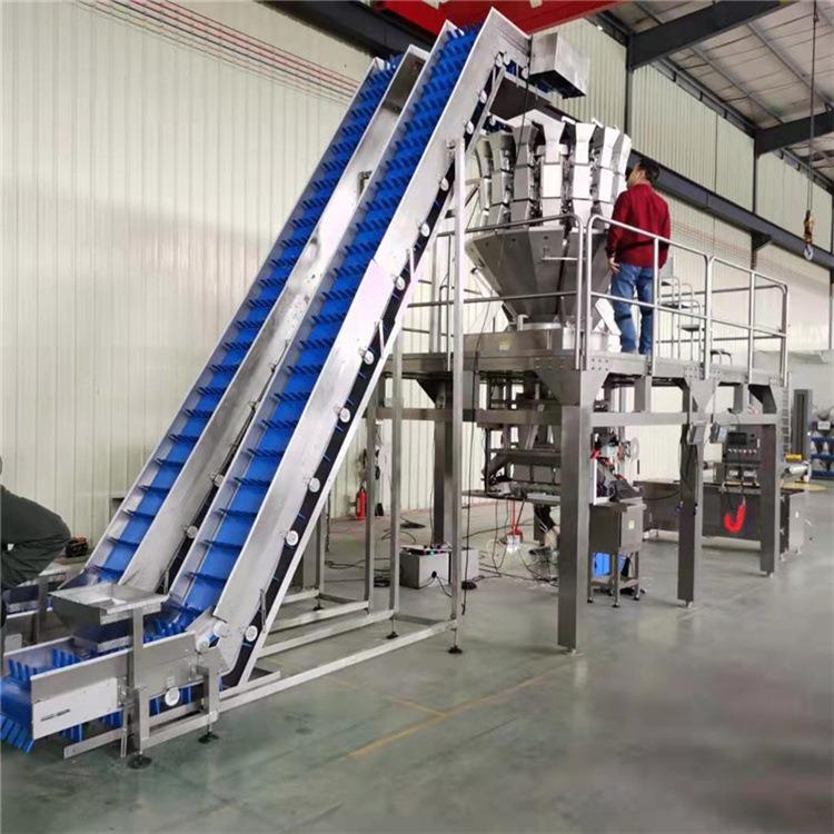 生鱼片组合秤14头鱼仔定量称重包装秤鱼虾多头秤厂家定制 - 图2