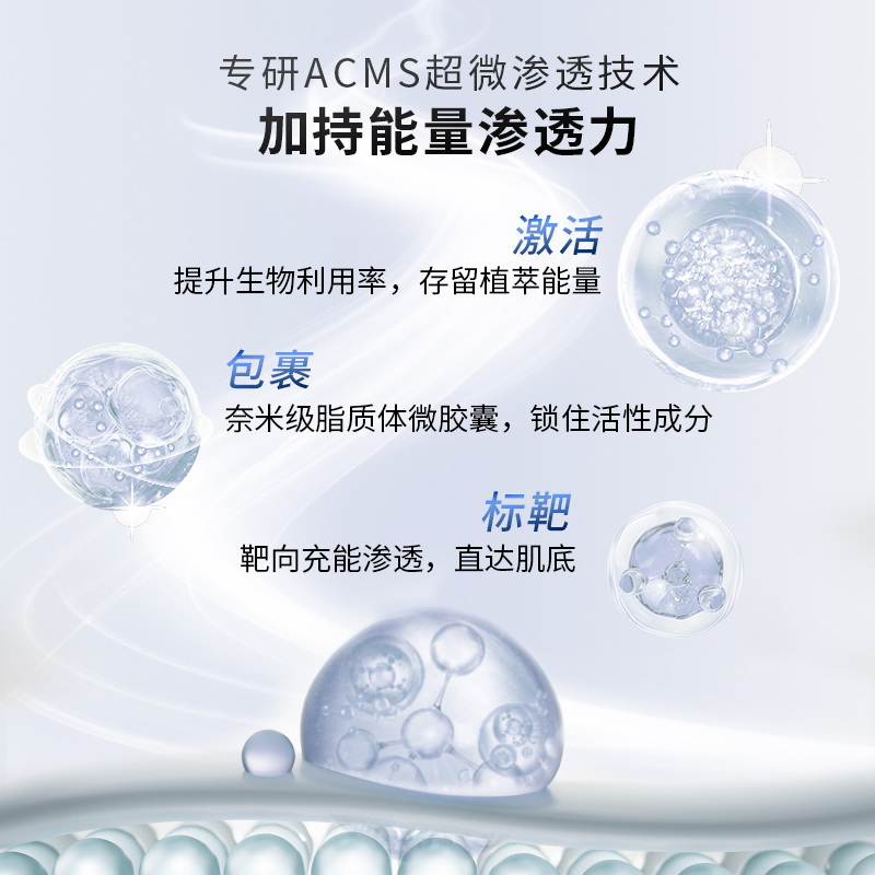 lysedia焕颜紧致晚霜+蓝莲花眼霜舒缓修护抗皱紧致熬夜护肤品套装 - 图2