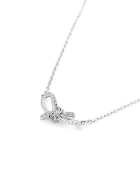 「Ann的蝴蝶结」ChooSweet纯银项链女款轻奢小众高级感ins锁骨链