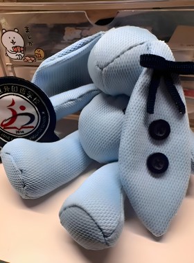 校服兔子图纸做玩偶纸样diy手工