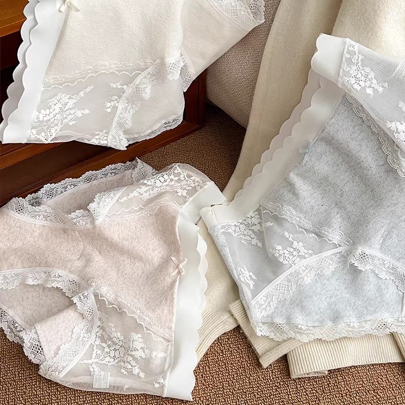 内裤女士纯棉7a级抗菌加长裆2026新款全棉纯欲性感蕾丝女生三角裤,淘宝优惠券,粉丝福利购,淘宝优惠卷