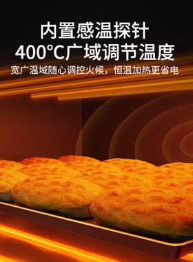 商用电烤箱大容量大型烘焙烤炉 蛋糕店披萨面包智能多功能电烤箱