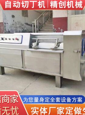 供应切丁机 萝卜切丁机 全自动不锈钢切丁机 肉串加工切丁设备
