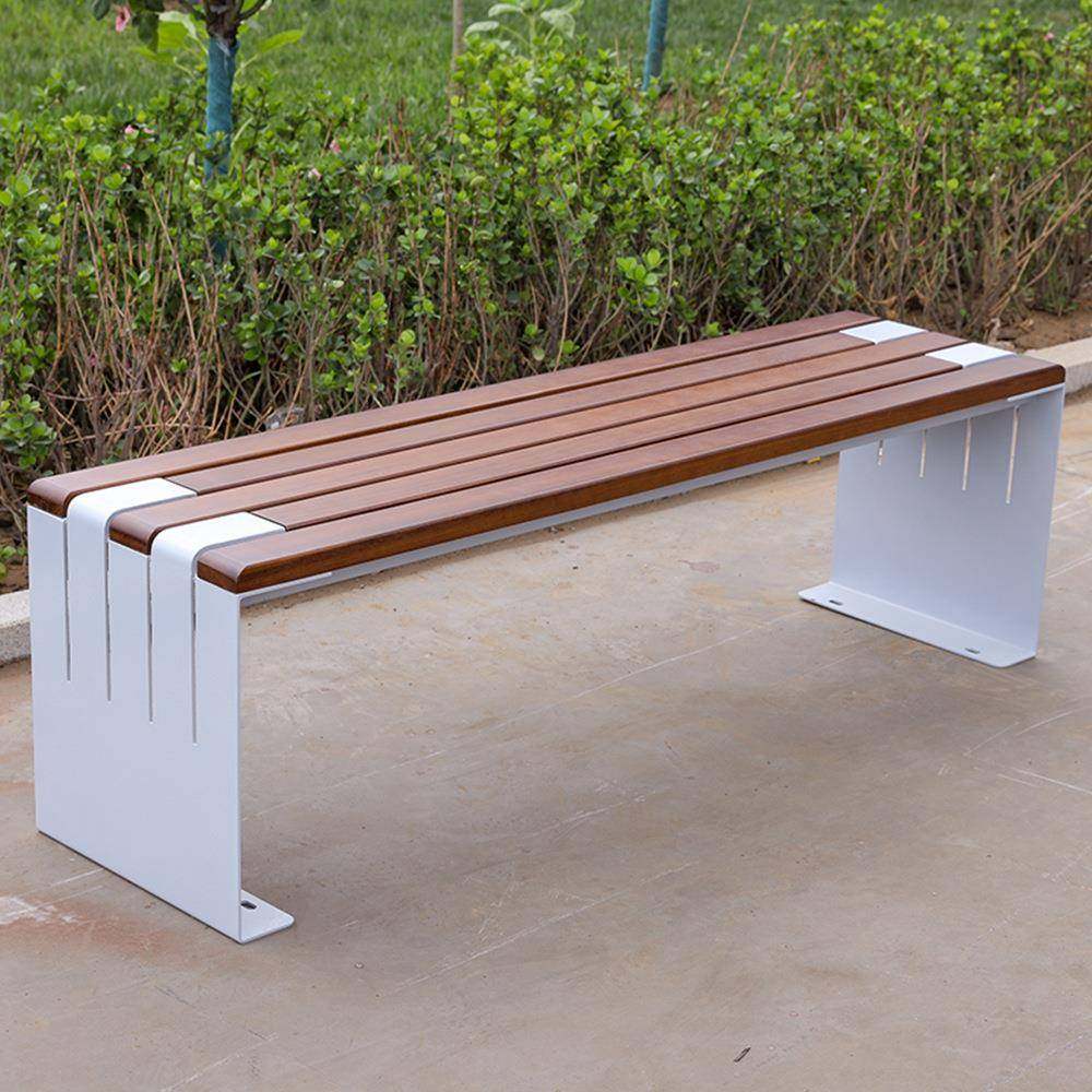 无靠背公园长椅户外樟子松实木塑木椅子公共座椅园林庭院凳,淘宝优惠券,粉丝福利购,淘宝优惠卷