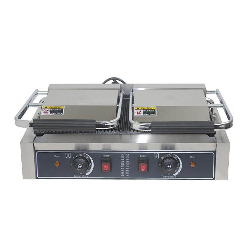 压板扒炉商用双头煎牛扒机三文治加宽鱿鱼煎扒炉电煎烤肉帕尼尼机,淘宝优惠券,粉丝福利购,淘宝优惠卷