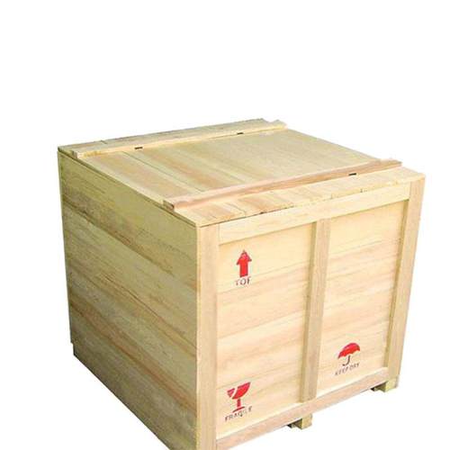 航空仓库工厂热处理1100*1000木器包装物流木架包装木箱打包箱 - 图1