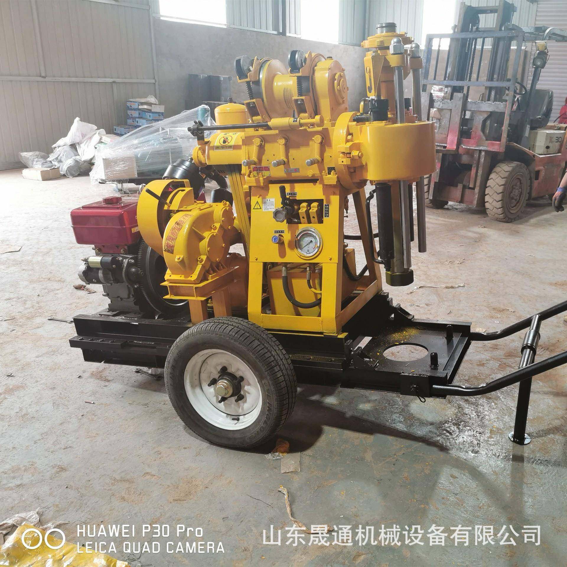 XY-200米打井机柴油机牵引液压勘探百米取芯钻机岩石工程钻井机,淘宝优惠券,粉丝福利购,淘宝优惠卷