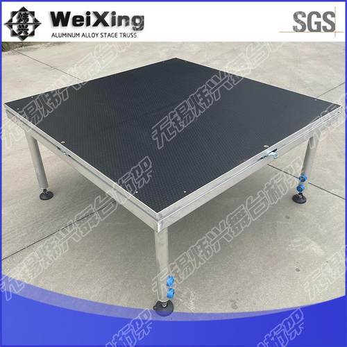 铝合金舞台快装活动舞台自锁拼装舞台婚庆活动演出升降舞台架 - 图0
