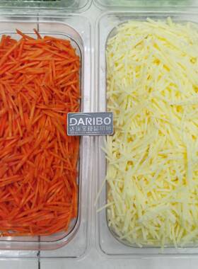 *商用大型胡卜DARIBO切粒斜片机 香芹菜香菜切萝段切菜机 食堂用