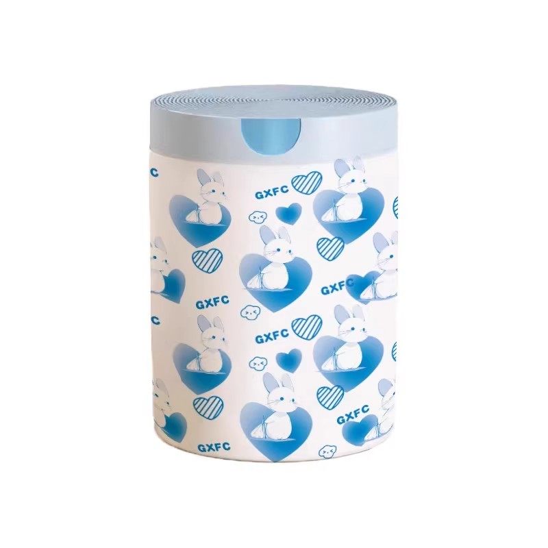 兔子抽绳式印花垃圾袋家用加厚手提厨房宿舍学生塑料袋提拉收口,淘宝优惠券,粉丝福利购,淘宝优惠卷