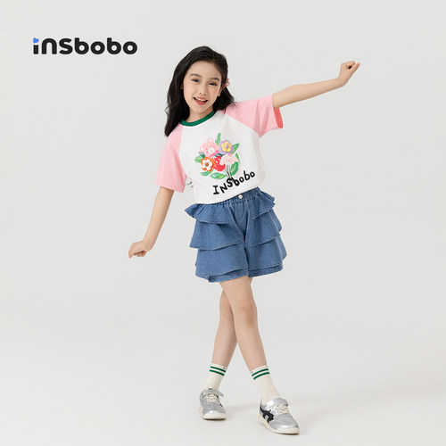 女童短裤儿童裤子2026夏季新款女孩牛仔裤薄款夏裤好看休闲裤童装 - 图0