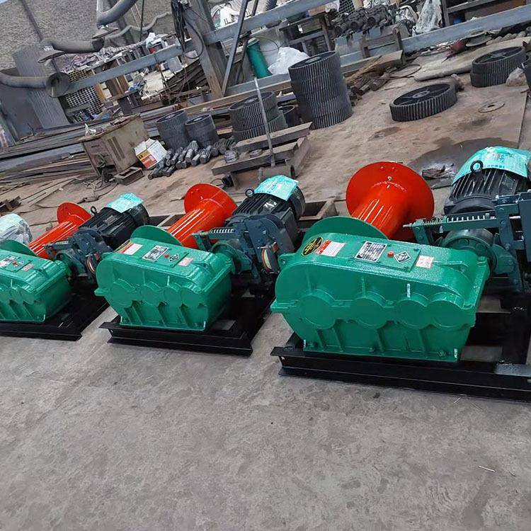 现货电动液压卷扬机JK快速卷扬提升机双减刹JM慢速5吨电动卷扬机 - 图2