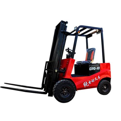 全自动液压座驾四轮电动叉车0.5/1/2吨货叉搬运装卸车新能源铲车 - 图2