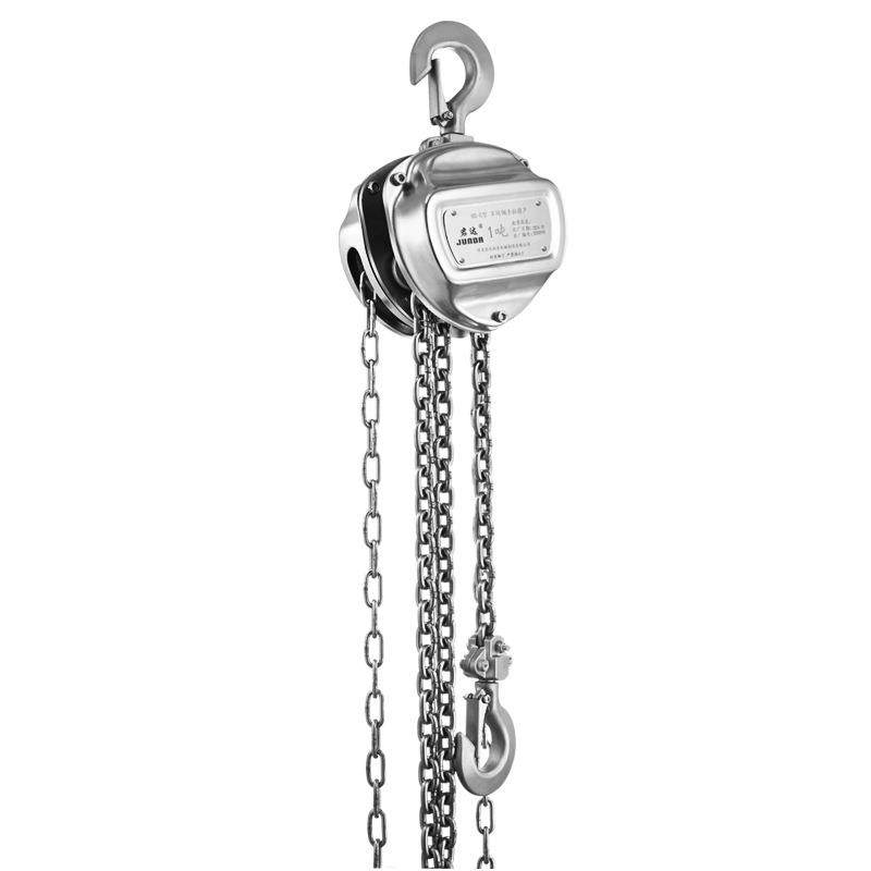 04不锈钢手拉葫芦小型倒链手动1/2/吨防腐锈吊机三角起重吊葫芦,淘宝优惠券,粉丝福利购,淘宝优惠卷