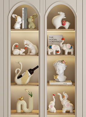 高级感展示架摆件艺术软装