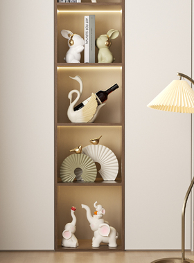 高级感新居客厅软装摆件