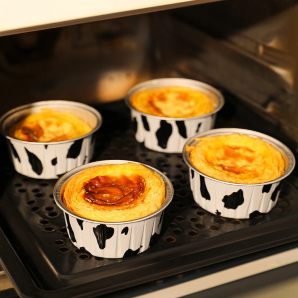 空气炸锅专用锡纸碗可重复使用家用烤箱蛋糕布丁杯烘焙模具锡纸盒,淘宝优惠券,粉丝福利购,淘宝优惠卷