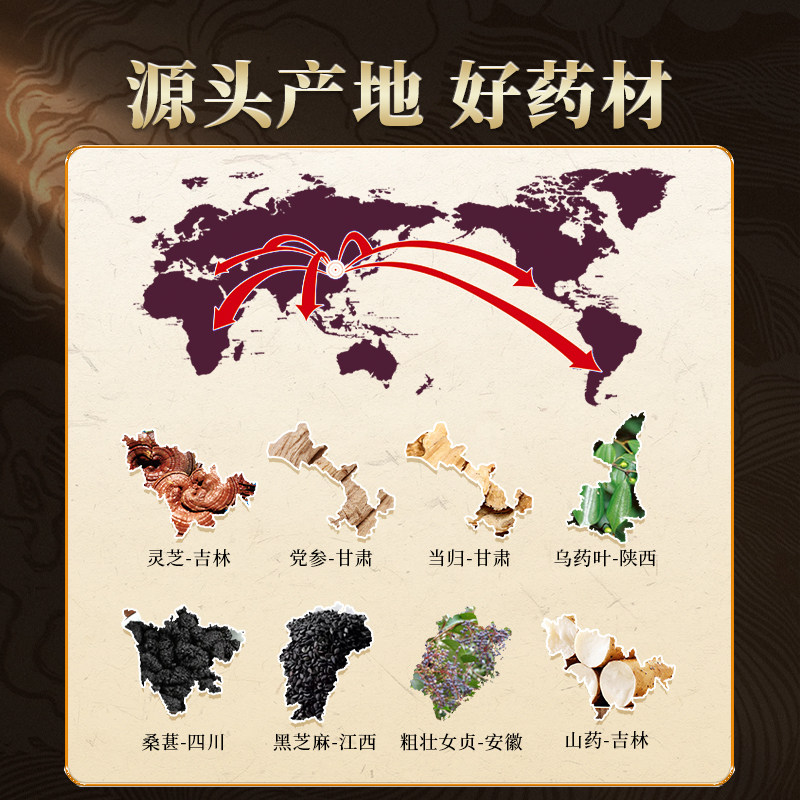 香港大药房乌参育发丸根源内调白发脱发白转黑生发草本制品,淘宝优惠券,粉丝福利购,淘宝优惠卷