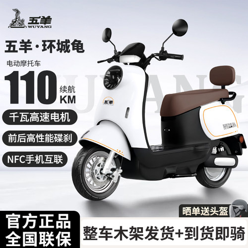 WUYANG五羊电动摩托车72V大马力长续航石墨烯踏板俩轮电动摩托车 - 图1