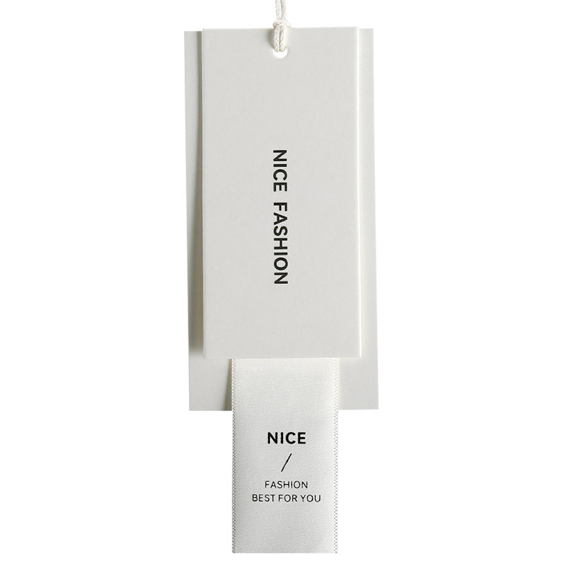 服装店高级轻奢吊牌定制织带加厚挂牌定做衣服商标LOGO设计订做,淘宝优惠券,粉丝福利购,淘宝优惠卷