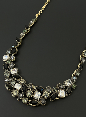 Vintage古着 Palace Feng Shui Diamond Necklace项链