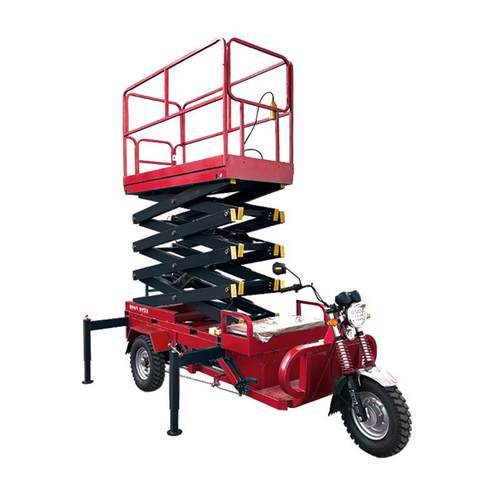 三轮车剪叉式升降机高空作业平台升降机三轮电动液压升降平台 - 图3