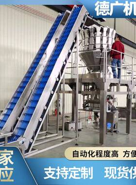 全自动大米光面斗定量组合秤鸡精味精大容量电脑称重包装机