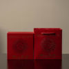 New Chinese style high-end red oriental aesthetic gift box gift-giving special packaging box cover bowl tea cup tea set gift box