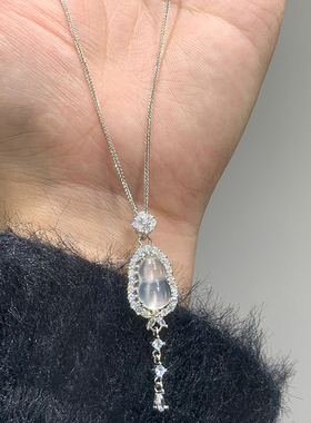 冷淡风仿玛瑙葫芦项链精致小众女