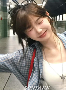 韩系冷淡风五角星长款项链清冷感