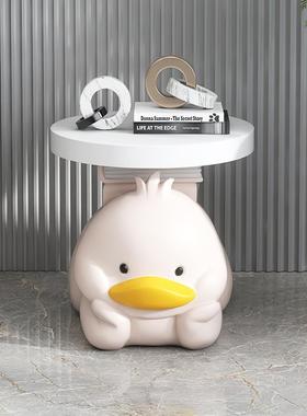 cs鸭子大型落地摆件客厅电视柜沙发边几装饰品茶几床边搬家乔迁礼