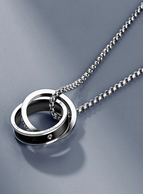 项链男嘻哈个性吊坠小众百搭卫衣