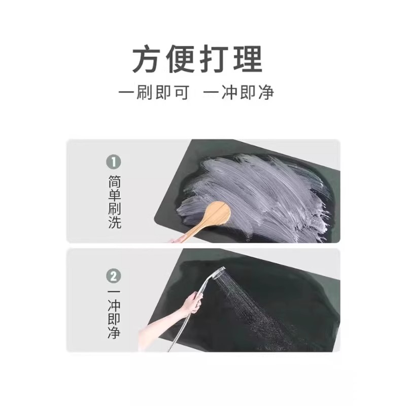 硅藻泥入户门地垫进门地毯门口吸水垫子家用轻奢高级玄关耐脏脚垫 - 图2