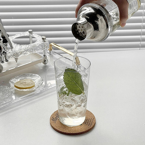 不锈钢调酒器套装雪克杯摇酒壶奶茶制作手打柠檬茶鸡尾酒调酒工具 - 图3