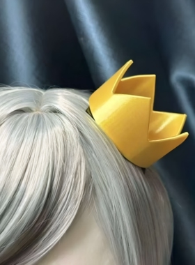 可爱小皇冠头饰发饰cosplay角色道具配饰 公主生日发夹小王子皇冠