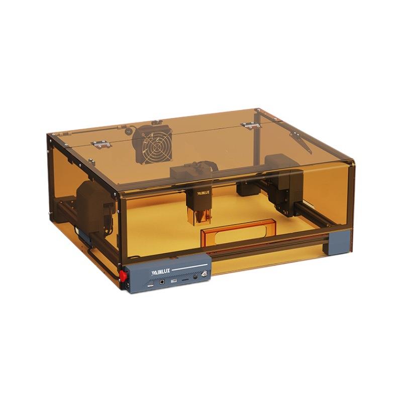 X1激光雕刻机亚克力罩封闭式木块皮革卡纸DIY切割木机 - 图3