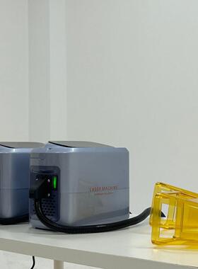 激光打标机手持光纤紫光金属陶瓷玻璃皮革激光刻字机laser marker