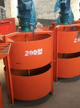 500型水泥浆桶 搅拌桶 加高加厚 双层搅拌机