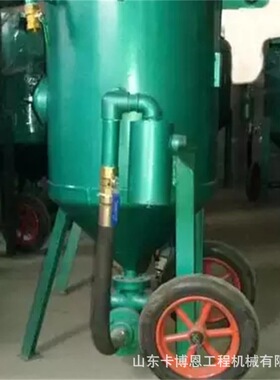 干湿两用箱式除锈喷砂机移动式喷砂机钢结构手动喷砂除锈设备