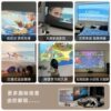 2026 New Smart Projector Home Bright Light Ultra HD Bedroom Home Theater Mobile Screen Projector