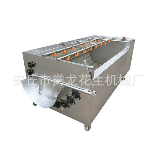 萝卜红薯土豆毛辊全自动清洗机芋头大姜去泥去皮U型毛辊清洗机 - 图3