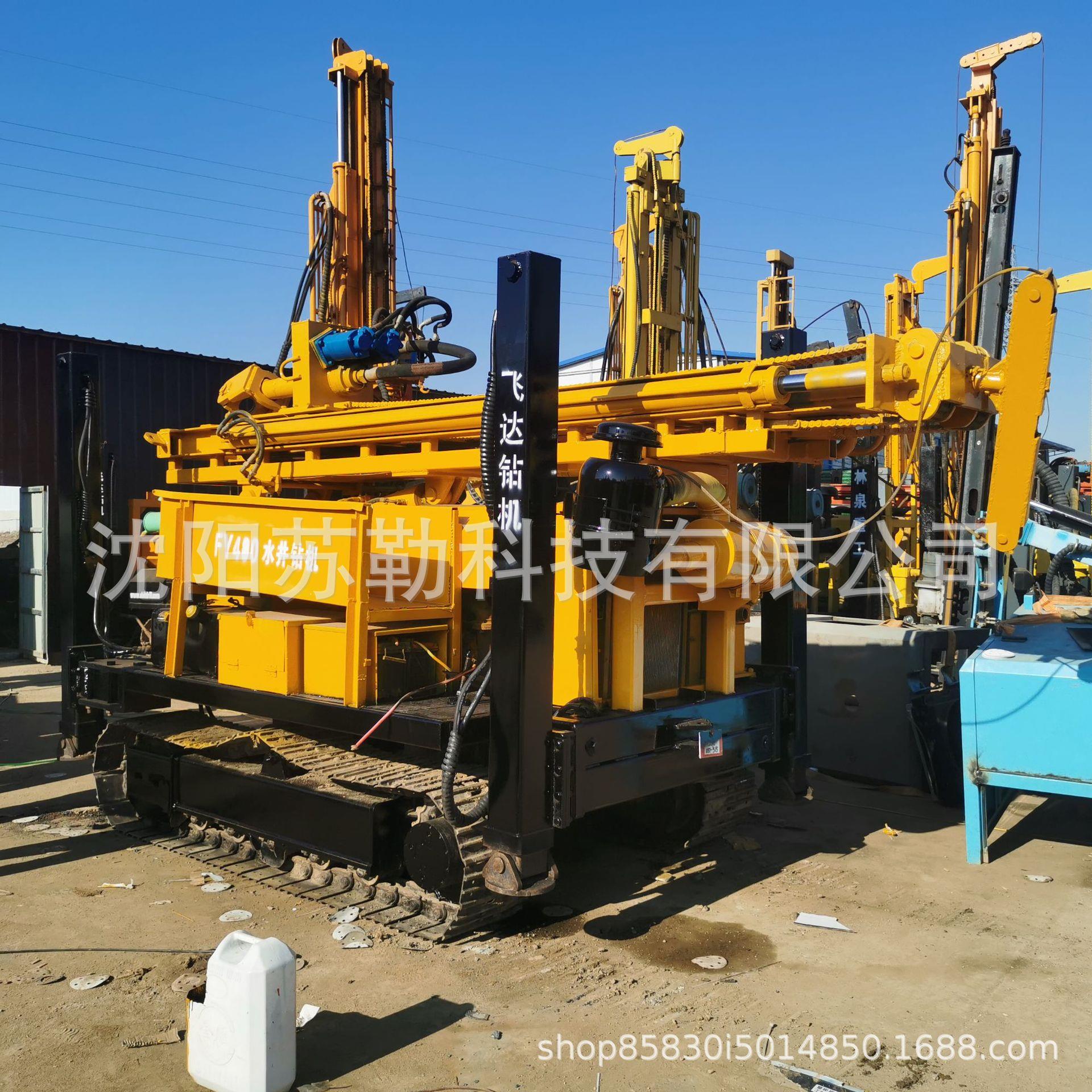 400水井钻机 打井 打水井 钻井 钻孔 Well Drilling rig - 图0