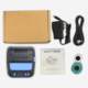 Thermal portable 80 takeaway wireless handheld small receipt Meituan Bluetooth takeaway self-adhesive label printer
