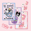 Cartoon a4 folder acrylic transparent writing board folder