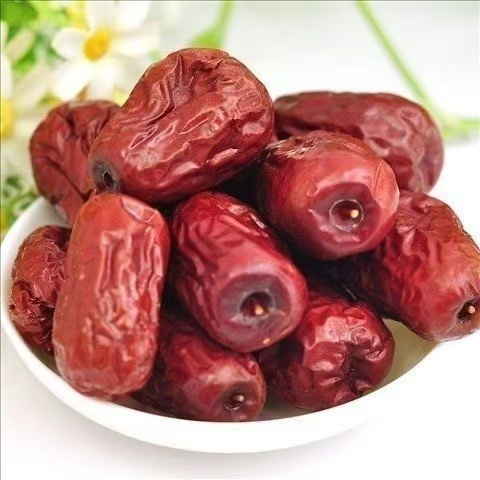 【新疆红枣】500g*2包和田特产红枣煲汤煮茶枣子红枣免洗若羌红枣