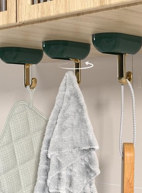 挂钩免打孔户单个钥匙挂架玄关粘胶强力挂墙收纳置物架衣服粘钩