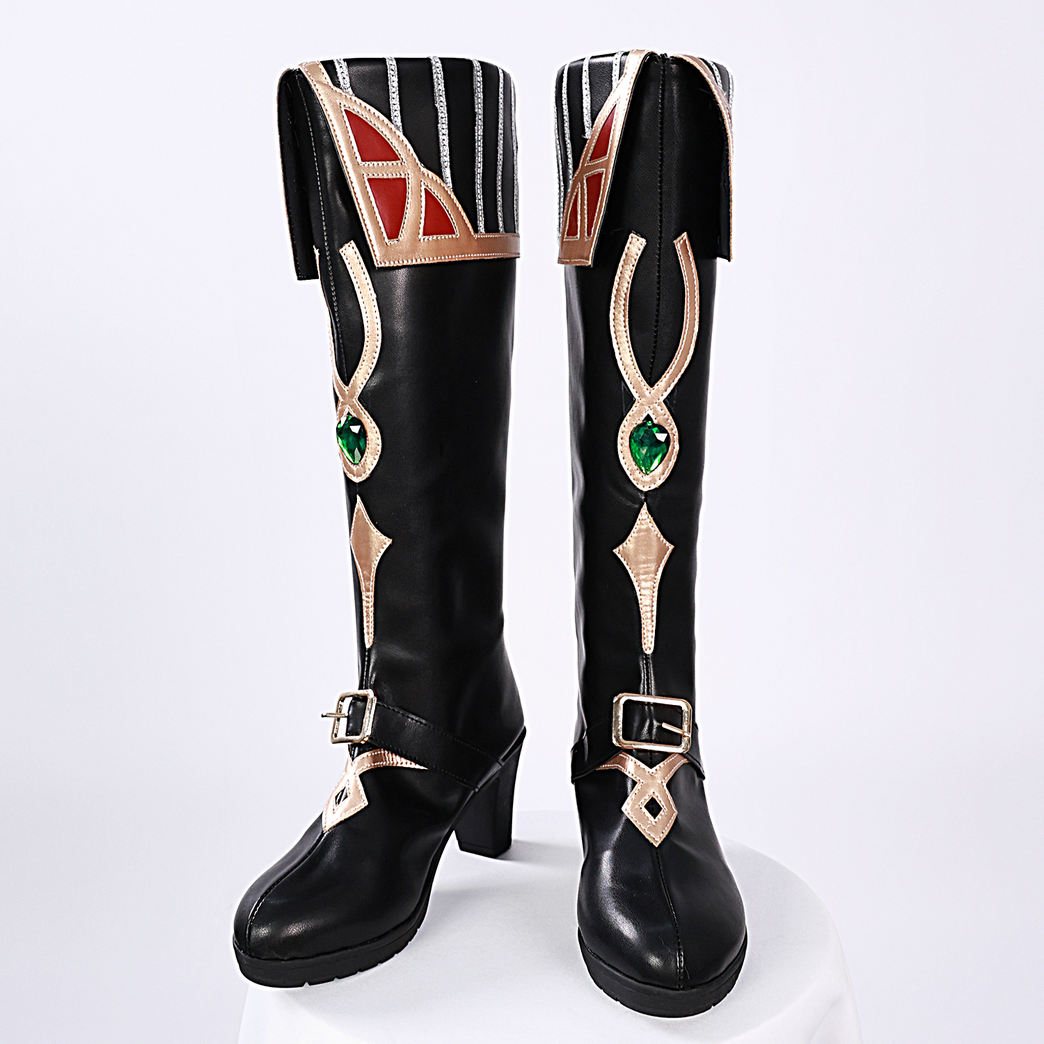 遇见萌原神KFC联动cos鞋KFC卡维艾尔海森cosplay鞋子动漫靴子 - 图1