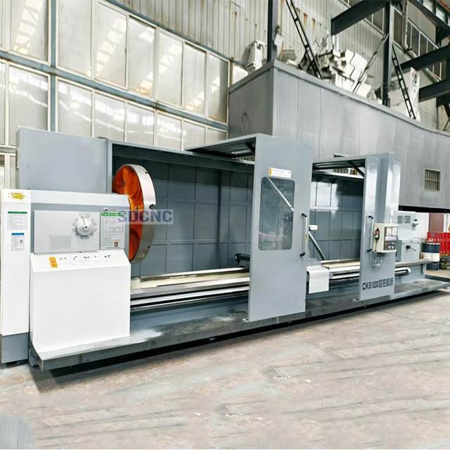CNC lathe CK61200 overall bed guide rail width fully automatic metal cutting lathe c CNC machine tool