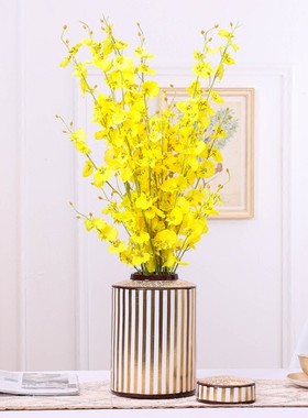 现代新古典美式欧式家居客厅玄关电视柜陶瓷花瓶装饰品储物罐摆件