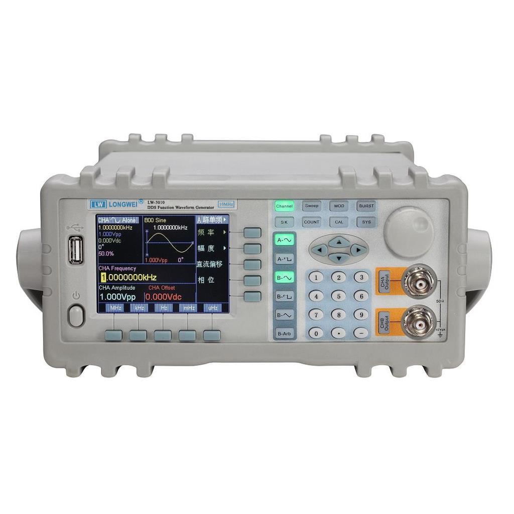 香港任意波函数信号发生器20MHzDDS数字合成信号源LWG3020 - 图0